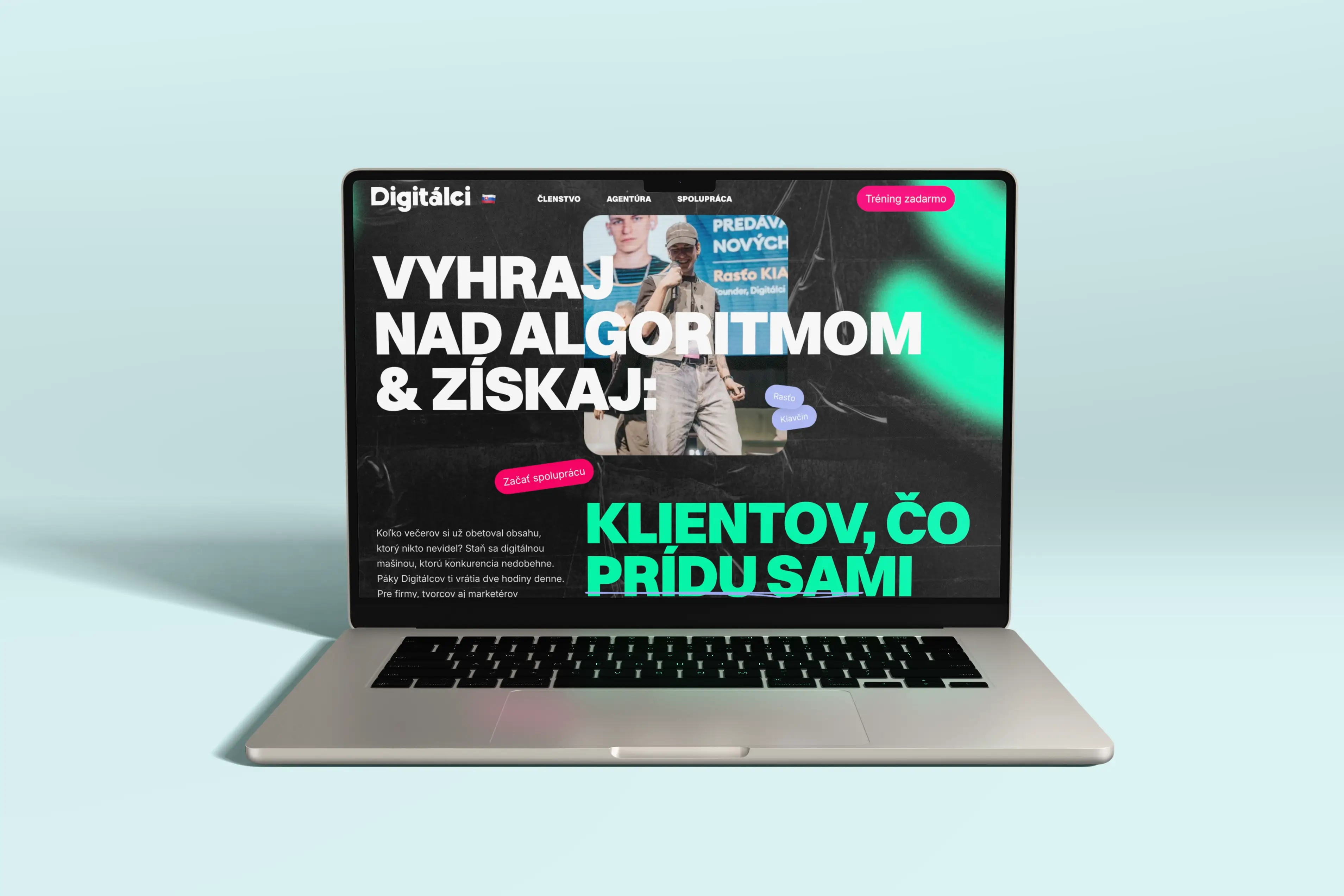 Kreatívny web - kiavcin.sk